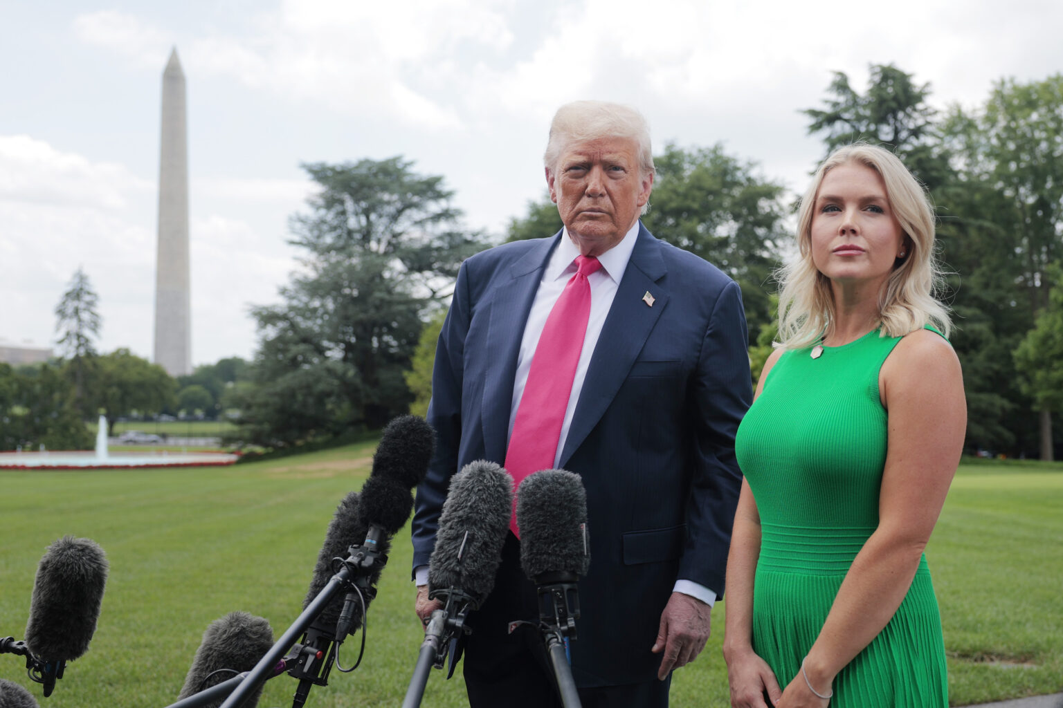 Donald Trump Responds When Asked If He Was Told His Name Was in Epstein Files