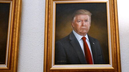 Colorado Capitol replaces ‘distorted’ Trump portrait following months-long backlash