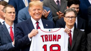 Trump points out Red Sox winning streak after Oval Office visit: ‘Haven’t lost since they saw me’