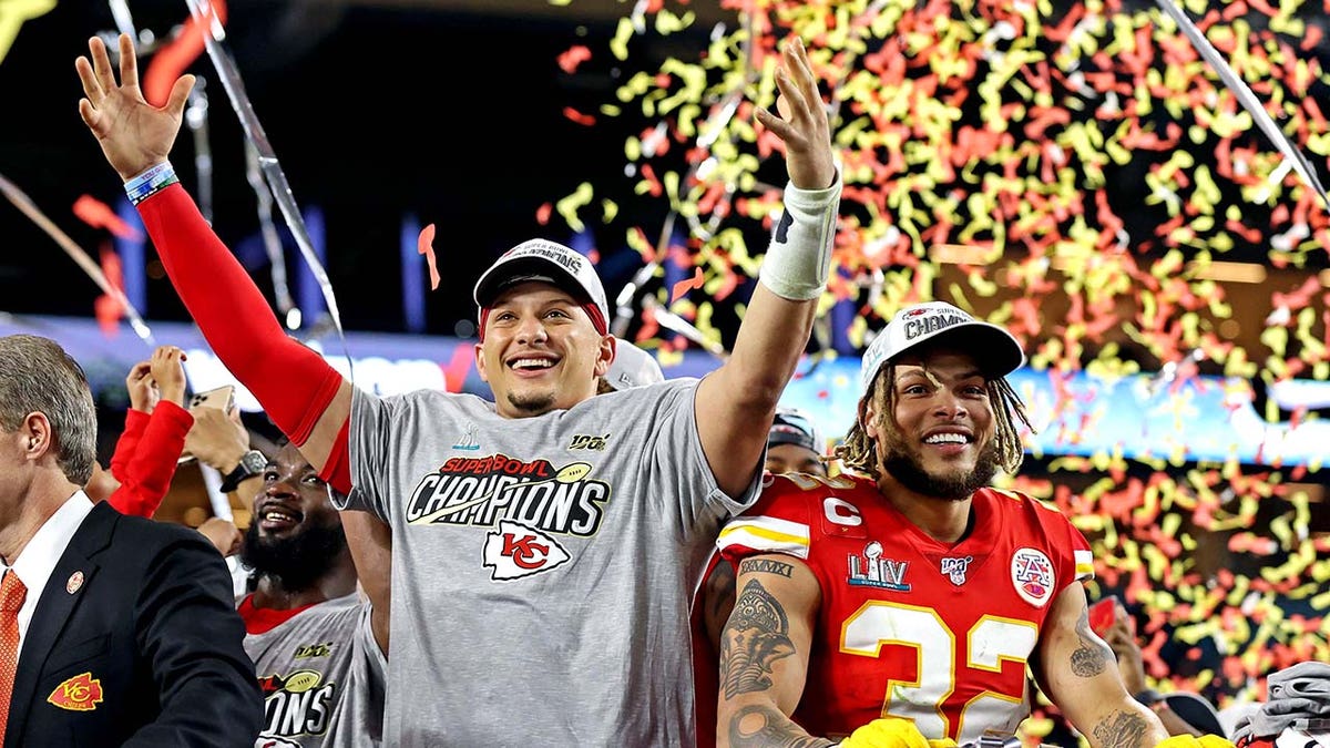 Patrick Mahomes and Tyrann Mathieu