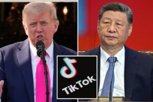 Trump says US will begin talks with China on possible TikTok deal as early as Monday