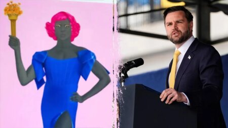 Michelle Obama portraitist’s exhibit with trans Statue of Liberty pulled after pressure from Vance