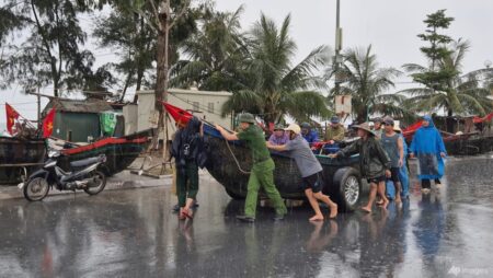 Tropical Storm Wipha hits northern Vietnam with strong winds, heavy rain