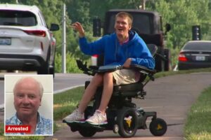Beloved ‘Wheelchair Waver’ critically injured by alleged drunk driver — decades after similar tragedy left him disabled