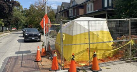Indigenous group says ancient remains found at Toronto job site are missing