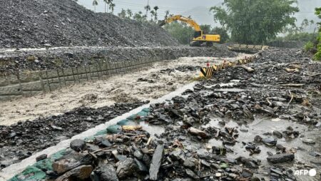 Torrential rain in Taiwan kills five over past week