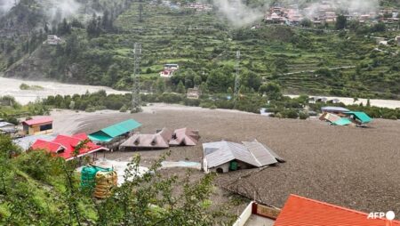 Four dead, 100 missing after flash flood washes out Indian Himalayan town
