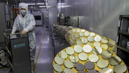 Chip-related stocks fall after US tariff announcement