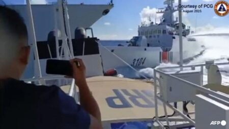 Chinese vessels collide while pursuing Philippine boat in South China Sea: Manila