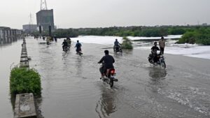 Pakistan’s financial capital Karachi hit by torrential rain and flooding