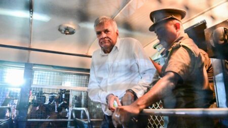 Sri Lanka ex-president rushed to intensive care after jailing