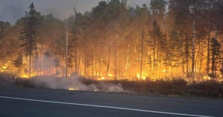 Evacuation advisory issued for some in N.B. due to ‘out of control’ wildfire