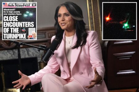 Exclusive | Tulsi Gabbard tells ‘Pod Force One’ she believes there may be aliens — and still has ‘a lot of questions’ on NJ drones
