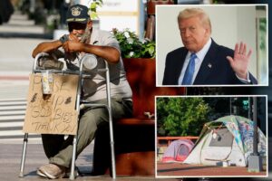 Trump vows to push homeless people out of DC, jail criminals: ‘We want our Capital BACK’