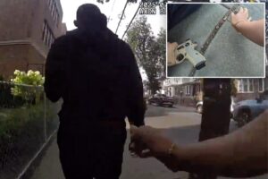 NYPD releases dramatic body cam footage of officers tackling alleged teen gunman in Brooklyn chase
