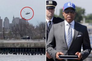 Exclusive | NYPD drone allows Mayor Adams to see real-time, bird’s eye view of NYC emergencies — including Park Avenue shooting, helicopter crash and more