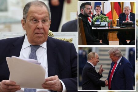 Russia open to bilateral or trilateral talks with Trump and Zelensky: Putin’s foreign minister