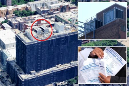 Harlem Hospital’s cooling towers sparked deadly Legionnaires’ disease outbreak, Rev. Al Sharpton charges — as locals blame NYC-owned buildings