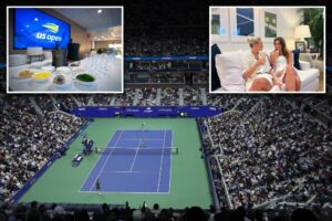 Private entrances, air conditioning and caviar carts: What it’s really like in US Open’s K+ seats