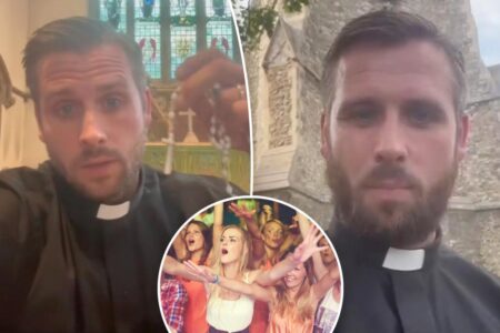 ‘Hot Priest’ sends sinners running back to church after sexy viral video: ‘Lead me not into temptation, Father’