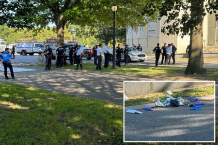 NYPD car runs over man near NYC sports complex hosting US Open tennis tournament