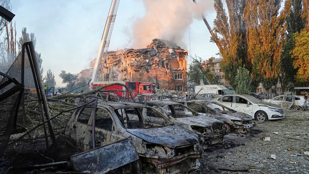 At least four killed and 24 injured in mass Russian attack on Kyiv