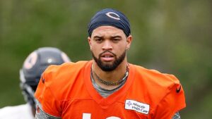 Bears’ Caleb Williams says pressure is ‘not a thing for me’ going into crucial second season
