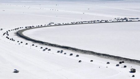Veteran driver Chris Raschke dies after losing control at 283 mph during record attempt at Utah salt flats