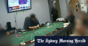 Alleged illegal gambling den raided in Perth’s north