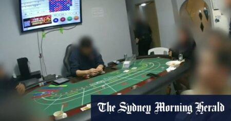 Alleged illegal gambling den raided in Perth’s north