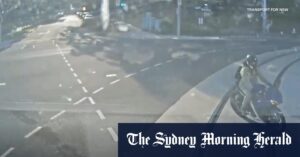 Terrifying vision of close calls on Sydney light rail network