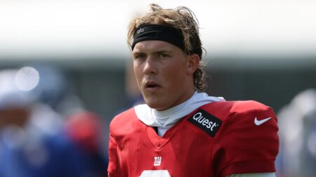 Giants’ Jaxson Dart goes viral as New Jersey toll options leave rookie confused