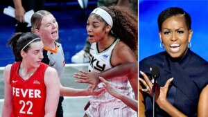 Michelle Obama speaks out on Caitlin Clark-Angel Reese ‘hate’