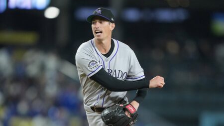 Rockies pitcher Jimmy Herget’s postgame shirt sends playful message: ‘My arm hurts’