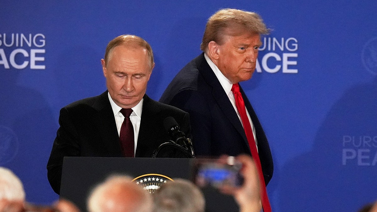 Putin and Trump in Alaska
