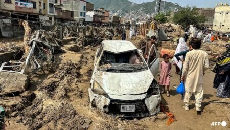 More than 150 missing in flood-hit northwest Pakistan