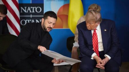Trump says Zelenskyy can end Russia war ‘almost immediately’ before hosting seven European leaders