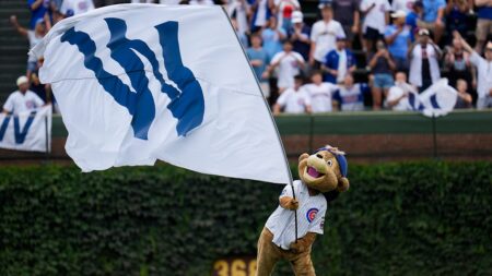 Baseball fan goes viral for working on laptop during Cubs’ win over Brewers