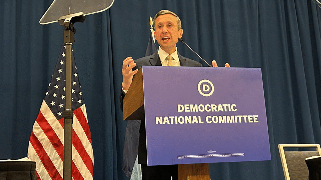 DNC chair demands Dems stop ‘bringing a pencil to a knife fight’ at fiery summer meeting