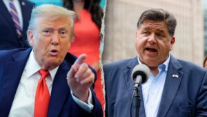 Trump says ‘incompetent’ Illinois governor, ‘no better’ Chicago mayor should call him for help with crime