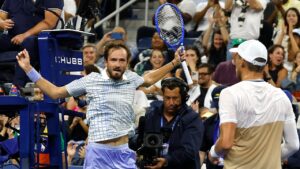 Daniil Medvedev’s heated US Open outburst following first-round defeat results in hefty fine