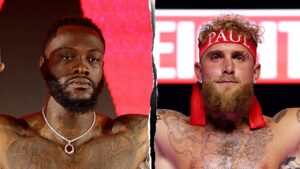 Deontay Wilder, nearing 40, says he’s ‘down’ to fight Jake Paul as he has ’10 years left’ in career