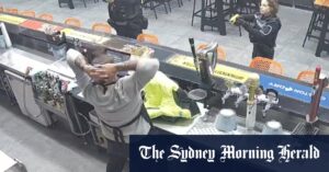 Man allegedly pours beer after Perth shopping centre crash