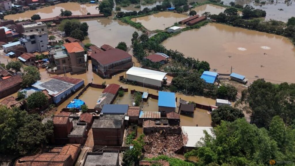 10 dead, 33 missing in northwest China floods