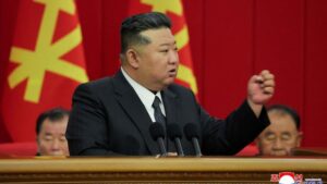 Russian Duma speaker Volodin meets North Korea’s Kim in Pyongyang