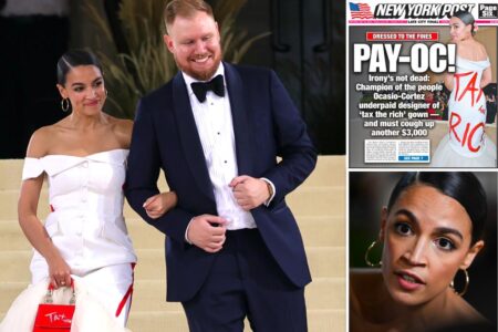 AOC scored then-boyfriend free 0 ticket to Met Gala by calling him her ‘spouse’