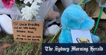 Tributes for father Braiden Timmins and son Hendrix-hemi killed by ute in Regents Park, south of Brisbane