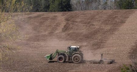 Drought fuels East Coast wildfires while also drying up farmers’ crops and wells