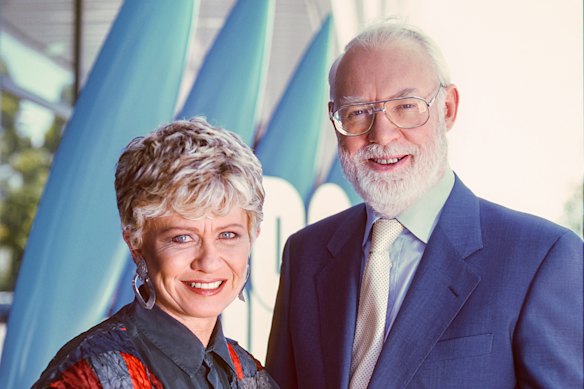 David Stratton and Margaret Pomeranz hosted The Movie Show.
