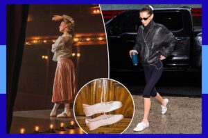 Move over, ballerinas: the ‘sneakerina’ is Hollywood’s latest obsession